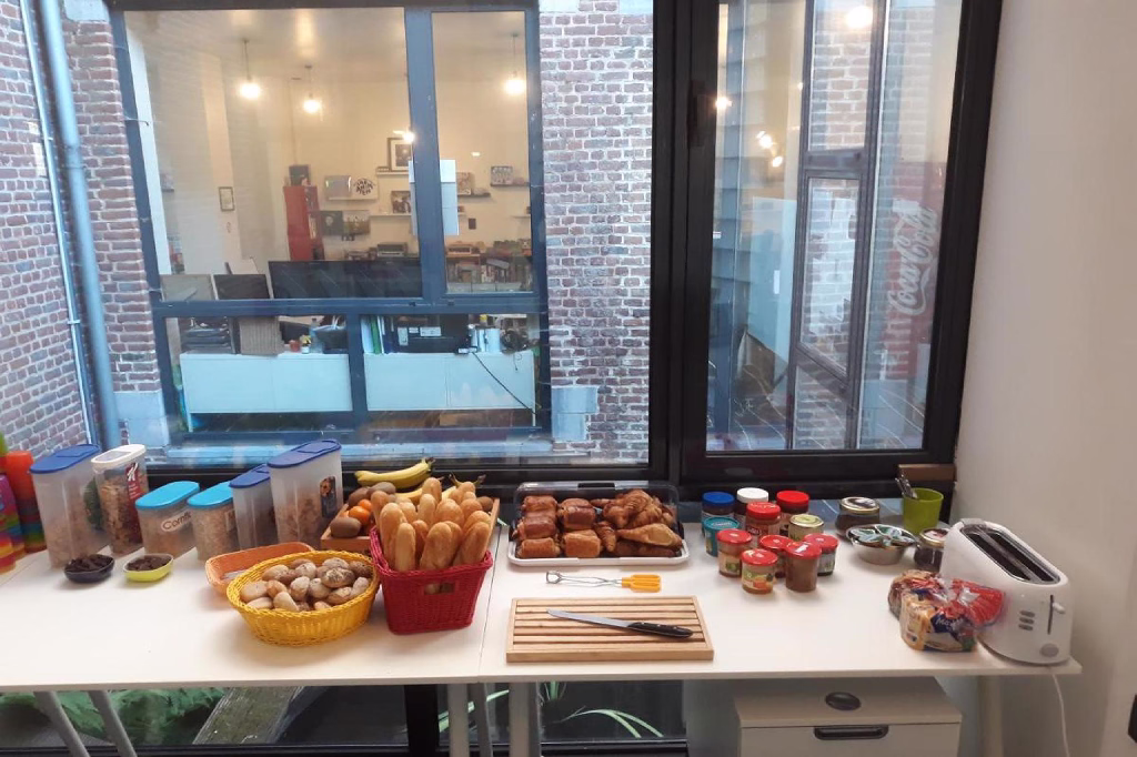 hotel petit déjeuner Funkey Schaerbeek bruxelles