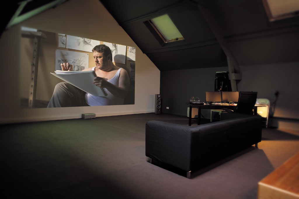 salle projection studio post-production Bruxelles ADN Studio